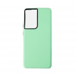 Capac Protectie Spate Colectia Colourful Pentru Samsung Galaxy S21 Ultra - Lime