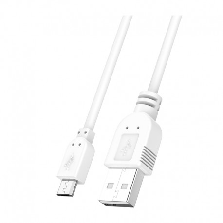 Cablu De Date Cellara Usb A - Micro Usb - Alb