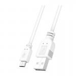 Cablu De Date Cellara Usb A - Micro Usb - Alb