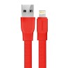 Cablu De Date Joyroom S-l127 Lightning Connector Din Aliaj Titan 1.2m 2.4a - Rosu