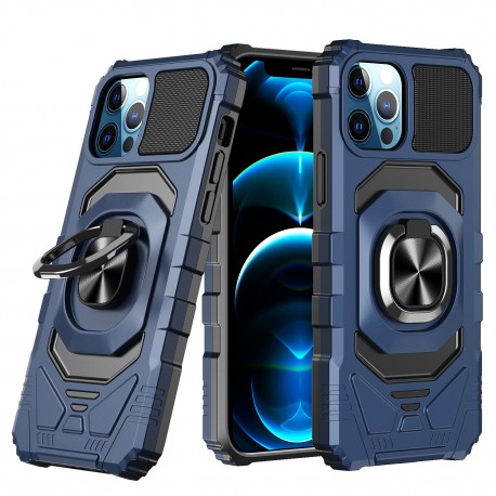 Capac Protectie Spate Colectia Shock Pentru iPhone 11 Pro Max - Albastru
