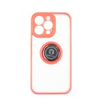 Capac Protectie Spate Colectia Soft Shape With Ring Pentru iPhone 13 Pro - Rosu