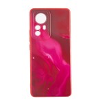 Capac Protectie Spate Colectia Soft Waves Pentru Xiaomi 12 Pro 5G - Rosu