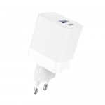 Incarcator Retea Cellara 45w Dual Usb A 2.4a + Usb C Pd 45w - Alb