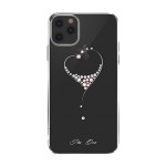 Capac Protectie Spate Kingxbar Cu Cristale Swarovski Colectia Wish Pentru iPhone 11 Pro Max - Argintiu