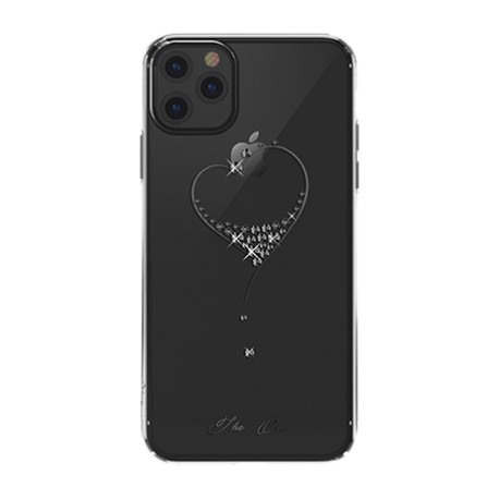 Capac Protectie Spate Kingxbar Cu Cristale Swarovski Colectia Wish Pentru iPhone 11 Pro - Negru