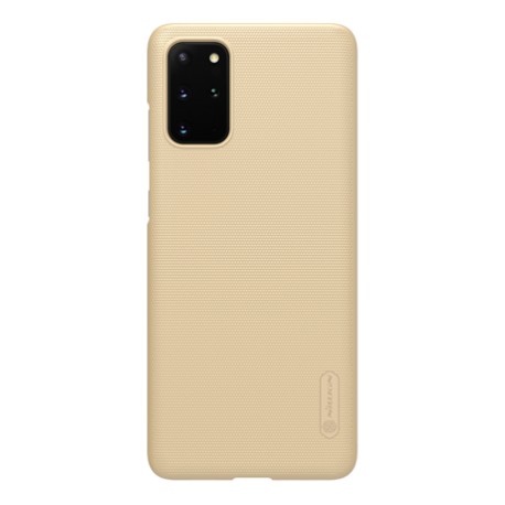 Capac Protectie Spate Nillkin Super Frosted Shield Pentru Samsung S20 Plus - Auriu