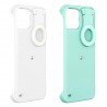 Capac Protectie Spate Pc+tpu Selfie Ring Light Pentru iPhone 11 Pro Max - Alb