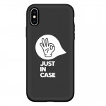 Carcasa Just In Case Model 3 Pentru iPhone Xs Max - Negru