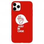 Carcasa Just In Case Model 5 Pentru iPhone 11 Pro Max- Rosu
