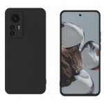Capac Protectie Spate Cellara Tpu Soft Pentru Xiaomi 12t/12t Pro 5g- Negru