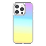 Capac Protectie Spate Cellara Colectia Rainbow Pentru iPhone 14 Pro Max - Transparent