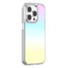 Capac Protectie Spate Cellara Colectia Rainbow Pentru iPhone 14 Pro Max - Transparent
