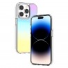 Capac Protectie Spate Cellara Colectia Rainbow Pentru iPhone 14 Pro - Transparent