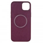 Capac Protectie Spate Cellara Din Silicon Colectia Soft Magsafe Pentru iPhone 14 Max - Visiniu