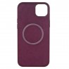 Capac Protectie Spate Cellara Din Silicon Colectia Soft Magsafe Pentru iPhone 14 Max - Visiniu