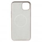 Capac Protectie Spate Cellara Din Silicon Colectia Soft Magsafe Pentru iPhone 14 Plus- Gri Deschis