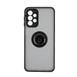 Capac Protectie Spate Colectia Soft Shape With Ring Pentru Samsung Galaxy A23 5g - Negru