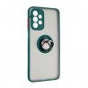 Capac Protectie Spate Colectia Soft Shape With Ring Pentru Samsung Galaxy A23 5G - Verde