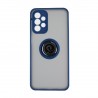 Capac Protectie Spate Colectia Soft Shape With Ring Pentru Samsung Galaxy A23 5G - Albastru