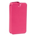 Husa Book Mobiama pentru iPhone 4 4s Colectia Ws - Roz
