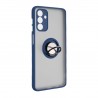 Capac Protectie Spate Colectia Soft Shape With Ring Pentru Samsung Galaxy A04s 4g/a13 5g - Albastru