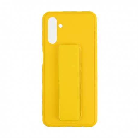 Capac Protectie Spate Colectia Stand Pentru Samsung Galaxy A04S 4G/A13 5G - Galben