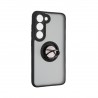Capac Protectie Spate Colectia Soft Shape With Ring Pentru Samsung Galaxy S23 - Negru
