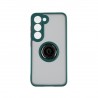 Capac Protectie Spate Colectia Soft Shape With Ring Pentru Samsung Galaxy S23 - Albastru