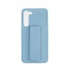 Capac Protectie Spate Colectia Stand Pentru Samsung Galaxy S23 Plus - Albastru Deschis