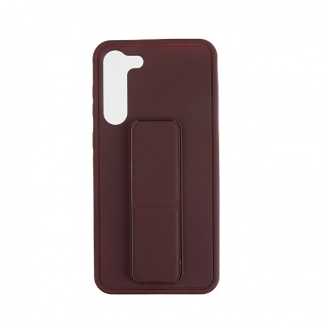 Capac Protectie Spate Colectia Stand Pentru Samsung Galaxy S23 Plus - Maro