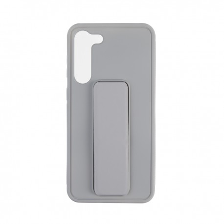 Capac Protectie Spate Colectia Stand Pentru Samsung Galaxy S23 Plus - Gri Deschis