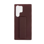 Capac Protectie Spate Colectia Stand Pentru Samsung Galaxy S23 Ultra - Maro