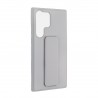 Capac Protectie Spate Colectia Stand Pentru Samsung Galaxy S23 Ultra - Gri Deschis