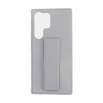 Capac Protectie Spate Colectia Stand Pentru Samsung Galaxy S23 Ultra - Gri Deschis