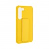Capac Protectie Spate Colectia Stand Pentru Samsung Galaxy S23 - Galben