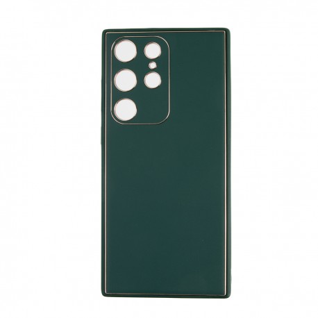 Capac Protectie Spate Colectia Classic Pentru Samsung Galaxy S23 Ultra - Verde