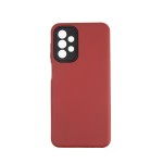Capac Protectie Spate Colectia Colourful Pentru Samsung Galaxy A23 5G - Rosu Inchis