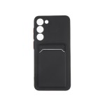 Capac Protectie Spate Colectia Soft Card Slot Pentru Samsung Galaxy S23 Plus - Negru