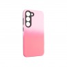 Capac Protectie Spate Colectia Gradient Pentru Samsung Galaxy S23 - Roz Inchis