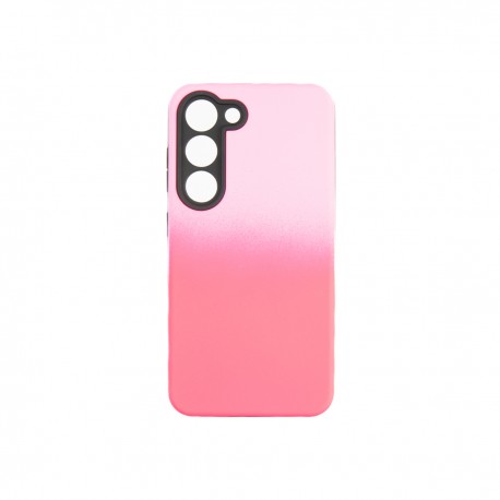 Capac Protectie Spate Colectia Gradient Pentru Samsung Galaxy S23 - Roz Inchis