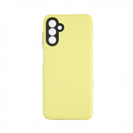 Capac Protectie Spate Colectia Colourful Pentru Samsung Galaxy A04S 4G/A13 5G - Galben