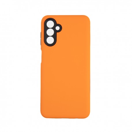 Capac Protectie Spate Colectia Colourful Pentru Samsung Galaxy A04S 4G/A13 5G - Portocaliu
