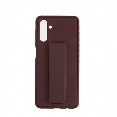 Capac Protectie Spate Colectia Stand Pentru Samsung Galaxy A04S 4G/A13 5G - Maro