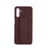 Capac Protectie Spate Colectia Stand Pentru Samsung Galaxy A04S 4G/A13 5G - Maro