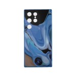 Capac Protectie Spate Colectia Soft Waves Pentru Samsung Galaxy S23 Ultra - Albastru