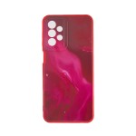 Capac Protectie Spate Colectia Soft Waves Pentru Samsung Galaxy A23 5G - Rosu
