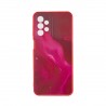 Capac Protectie Spate Colectia Soft Waves Pentru Samsung Galaxy A23 5G - Rosu