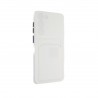 Capac Protectie Spate Colectia Soft Card Slot Pentru Samsung Galaxy S23 Plus - Alb