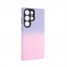 Capac Protectie Spate Colectia Gradient Pentru Samsung Galaxy S23 Ultra - Roz Deschis